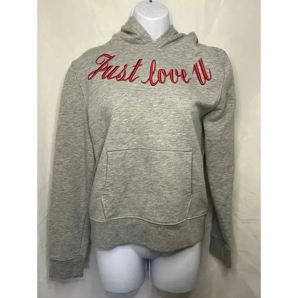 Sandro Paris Just Love U Hoodie Grey Size 2 - Picture 7 of 12